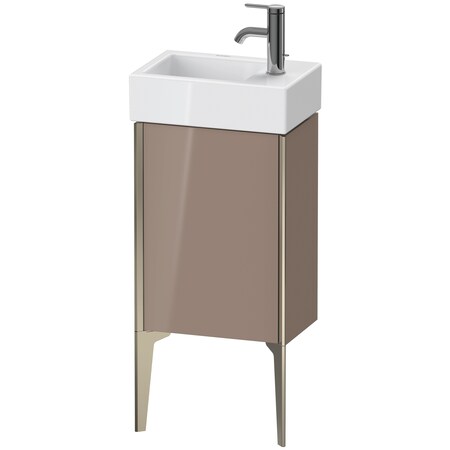 Xviu Floor Standing Vanity Unit Cappuccino High Gloss